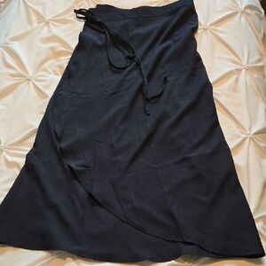 Summer & Rose Navy Midi Skirt